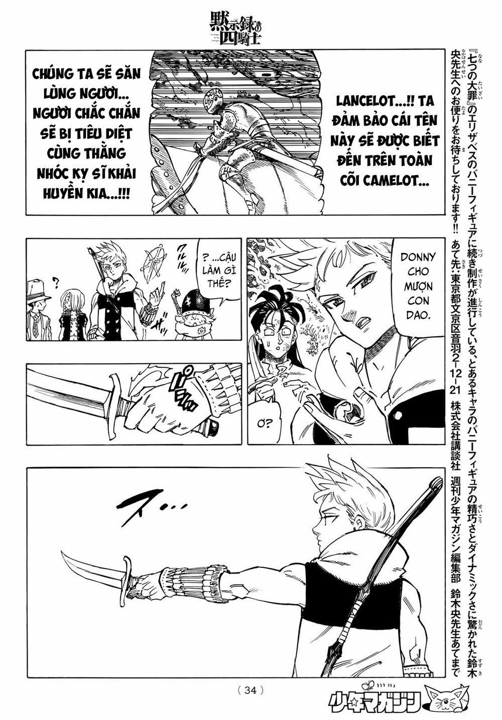 Tứ Kỵ Sĩ Khải Huyền 0 Lancelot trang 17