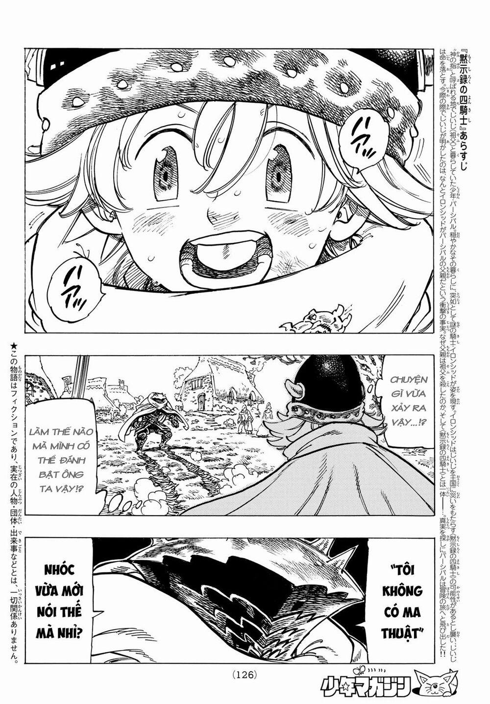 Tứ Kỵ Sĩ Khải Huyền 0 Ma thuật bí ẩn trang 4