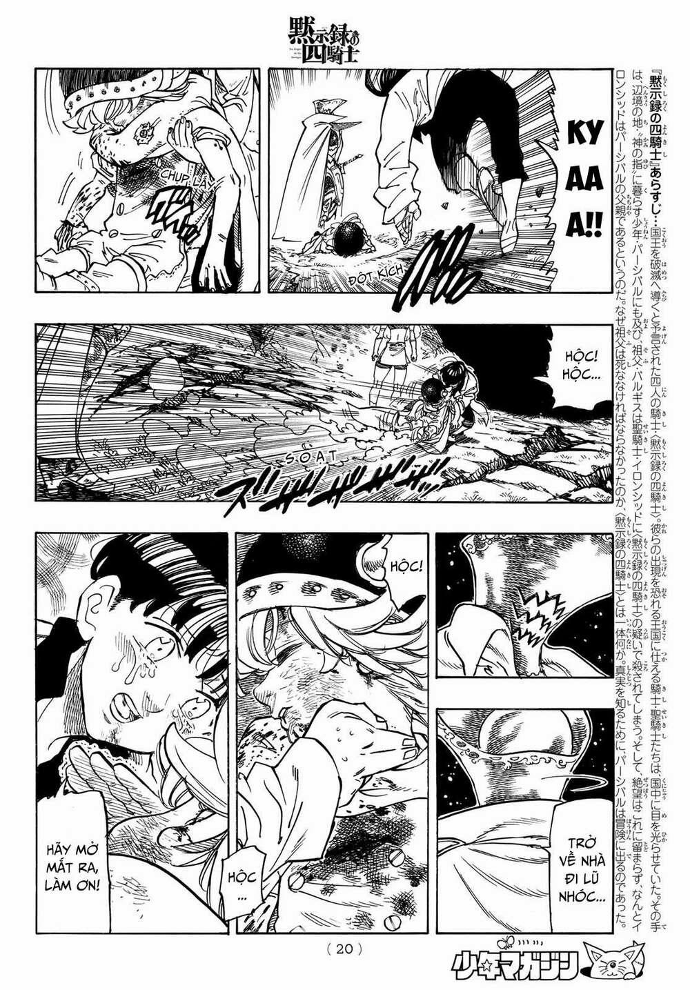 Tứ Kỵ Sĩ Khải Huyền 0 ma thuật của Percival trang 4