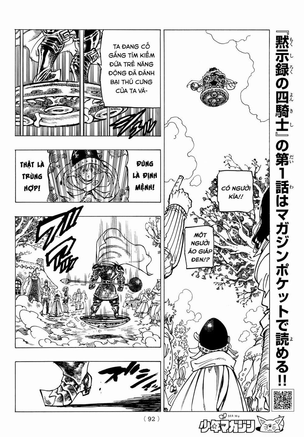 Tứ Kỵ Sĩ Khải Huyền 0 Manh mối tìm cha trang 15