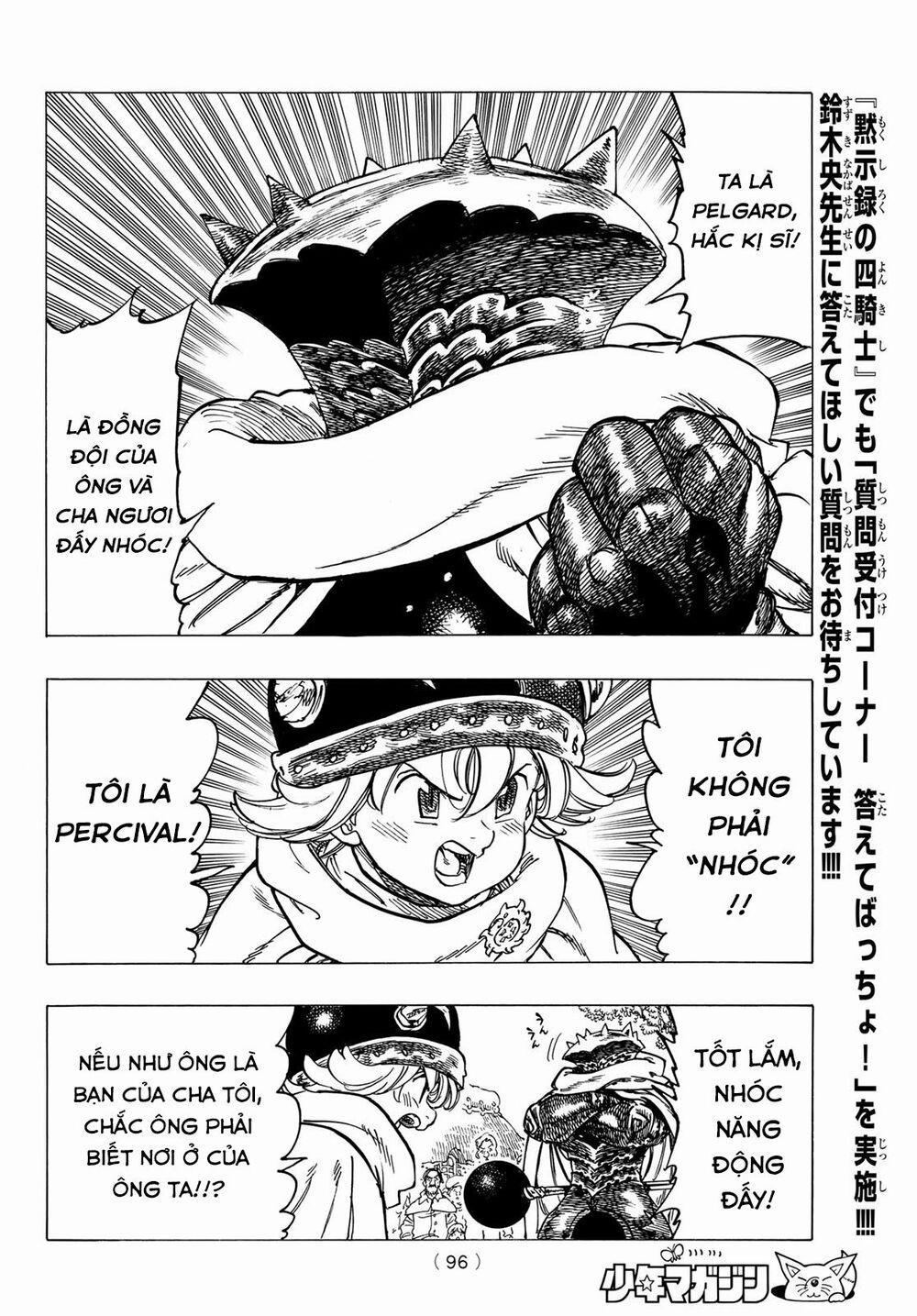 Tứ Kỵ Sĩ Khải Huyền 0 Manh mối tìm cha trang 19