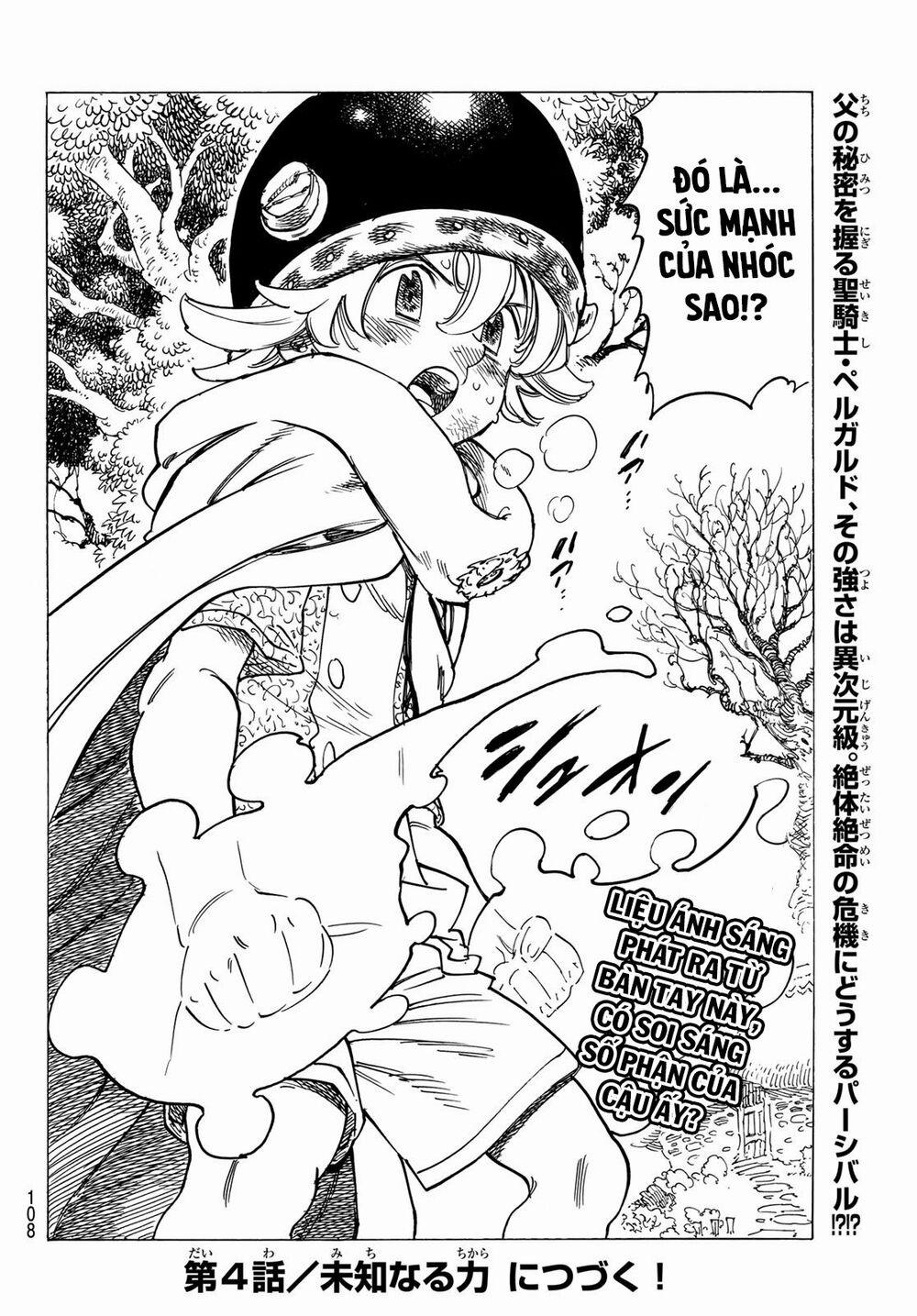 Tứ Kỵ Sĩ Khải Huyền 0 Manh mối tìm cha trang 31