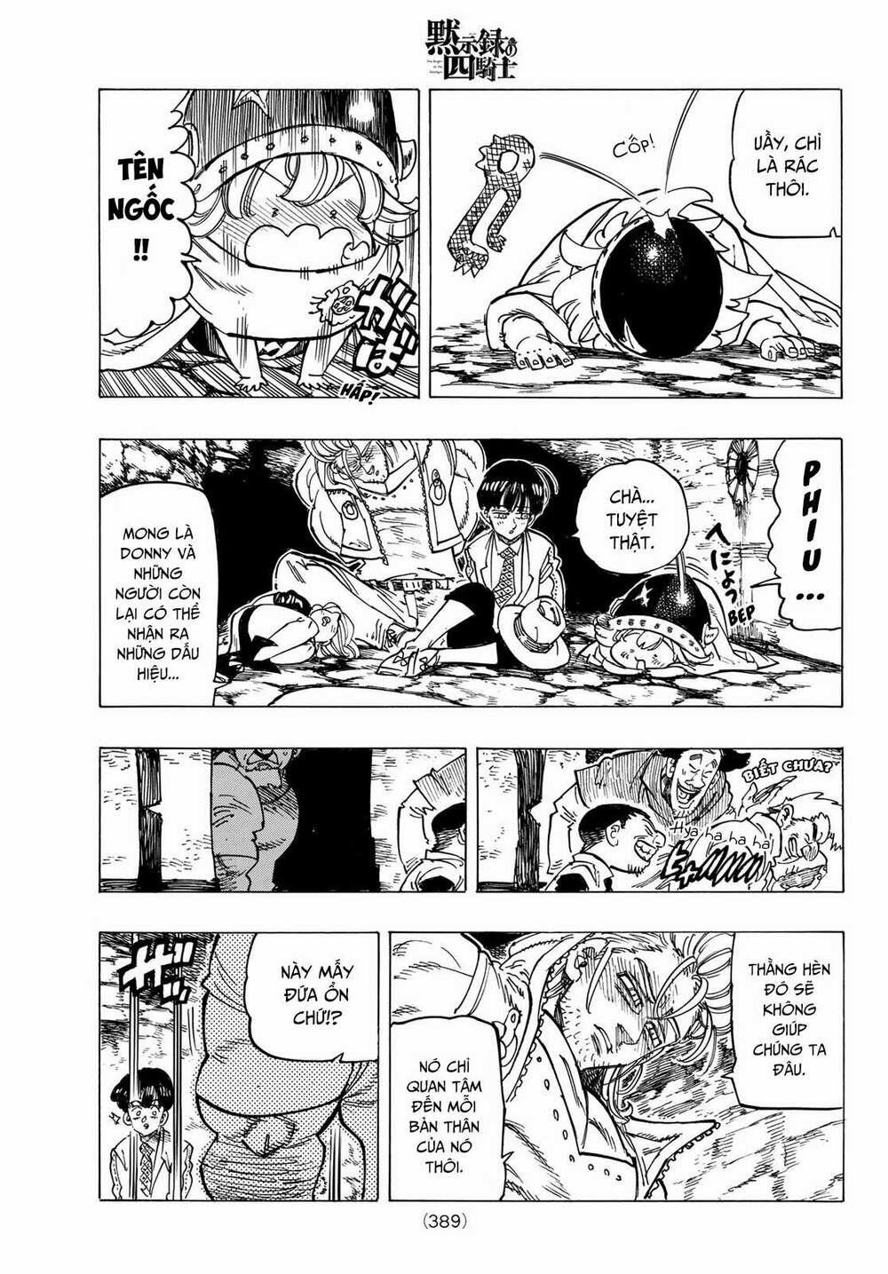 Tứ Kỵ Sĩ Khải Huyền 0 thầy và trò trang 14