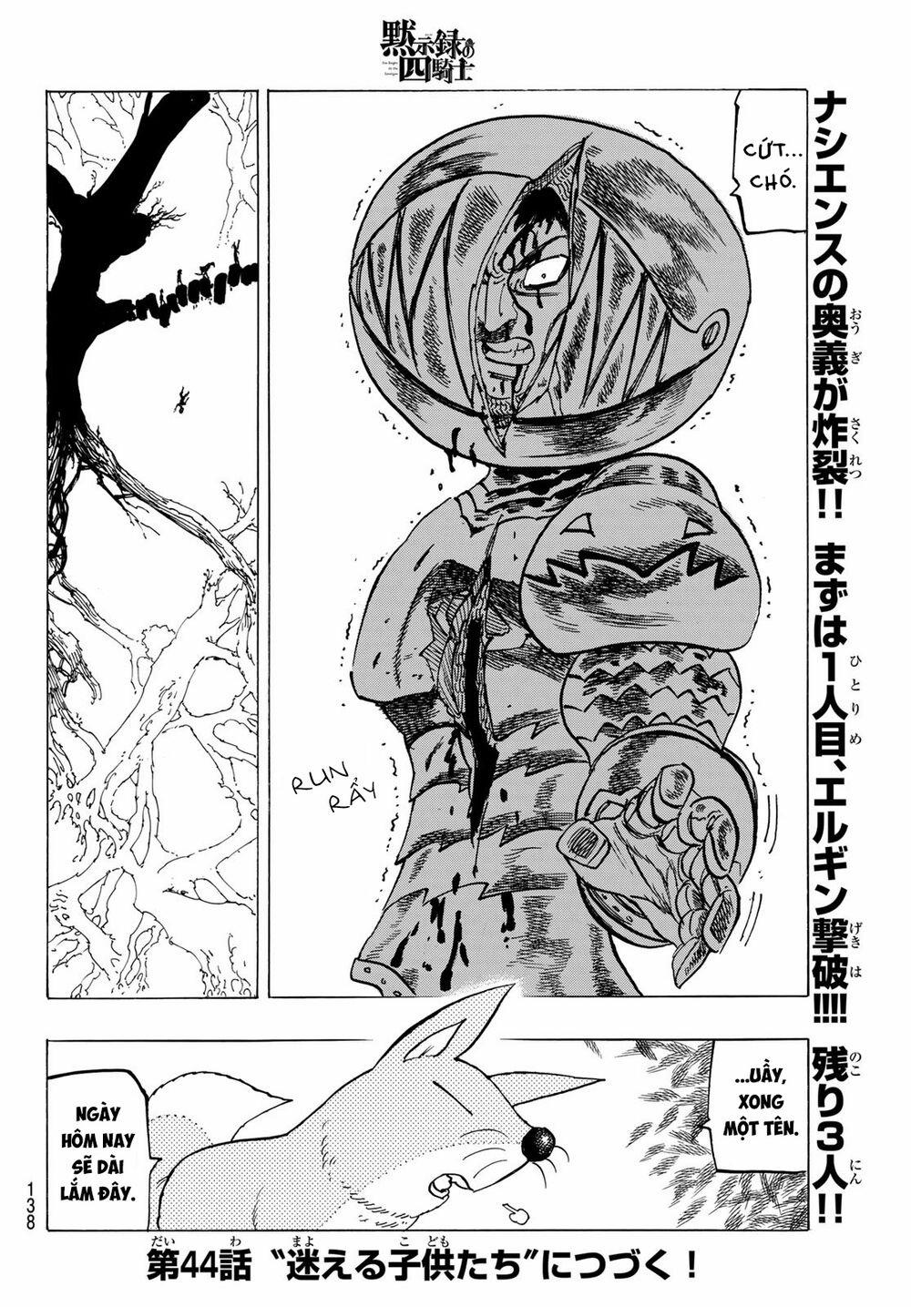 Tứ Kỵ Sĩ Khải Huyền 0 trận đấu khốc liệt bắt đầu trang 19