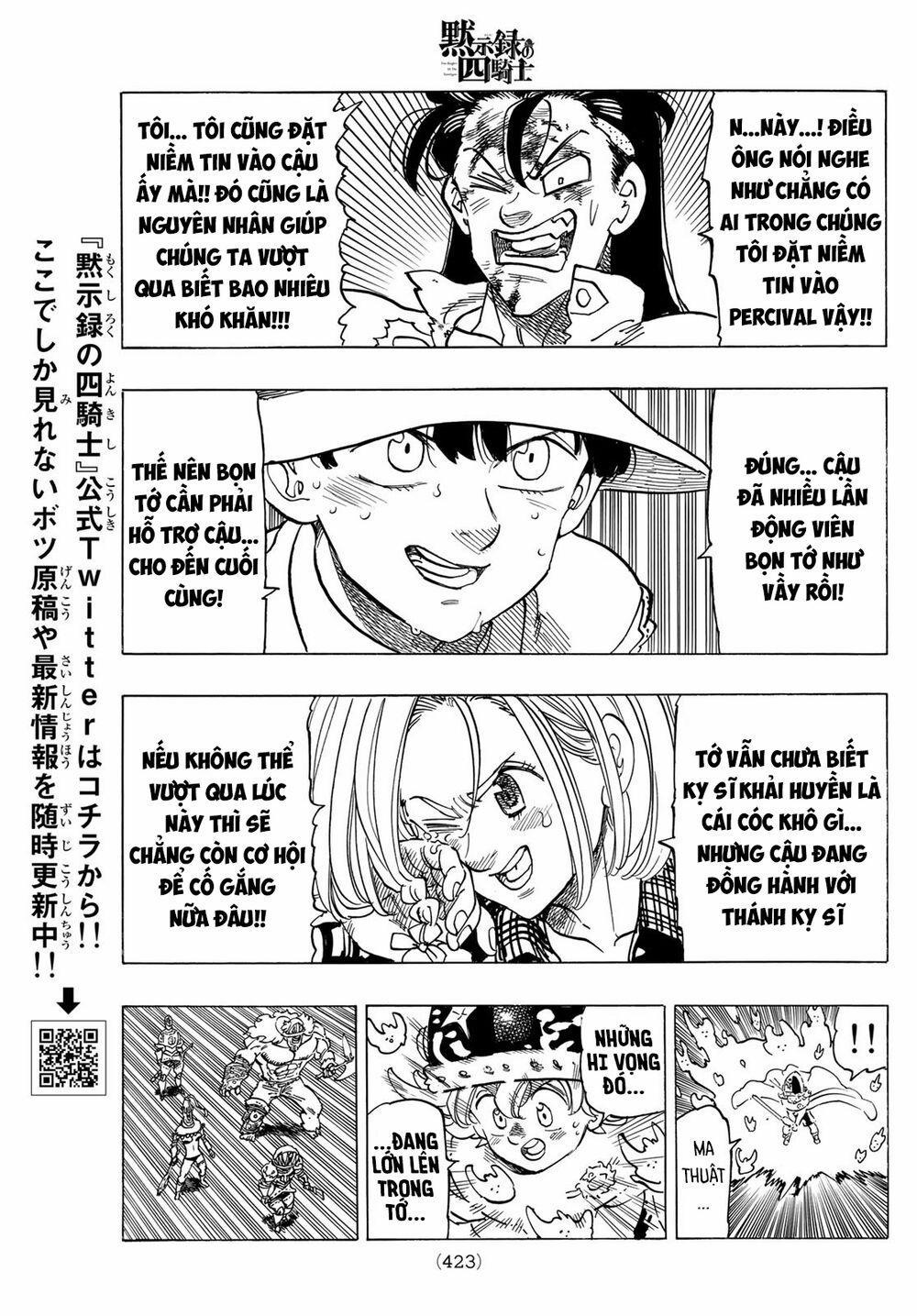 Tứ Kỵ Sĩ Khải Huyền 0 tuyệt vọng cuối cùng trang 14