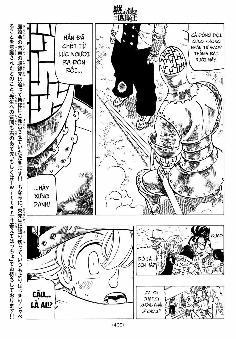 Tứ Kỵ Sĩ Khải Huyền 0 vĩnh biệt Sin trang 18