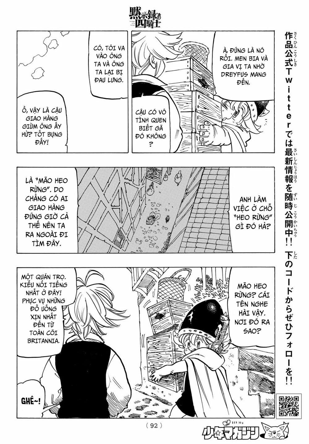 Tứ Kỵ Sĩ Khải Huyền 0 vua của Liones trang 11
