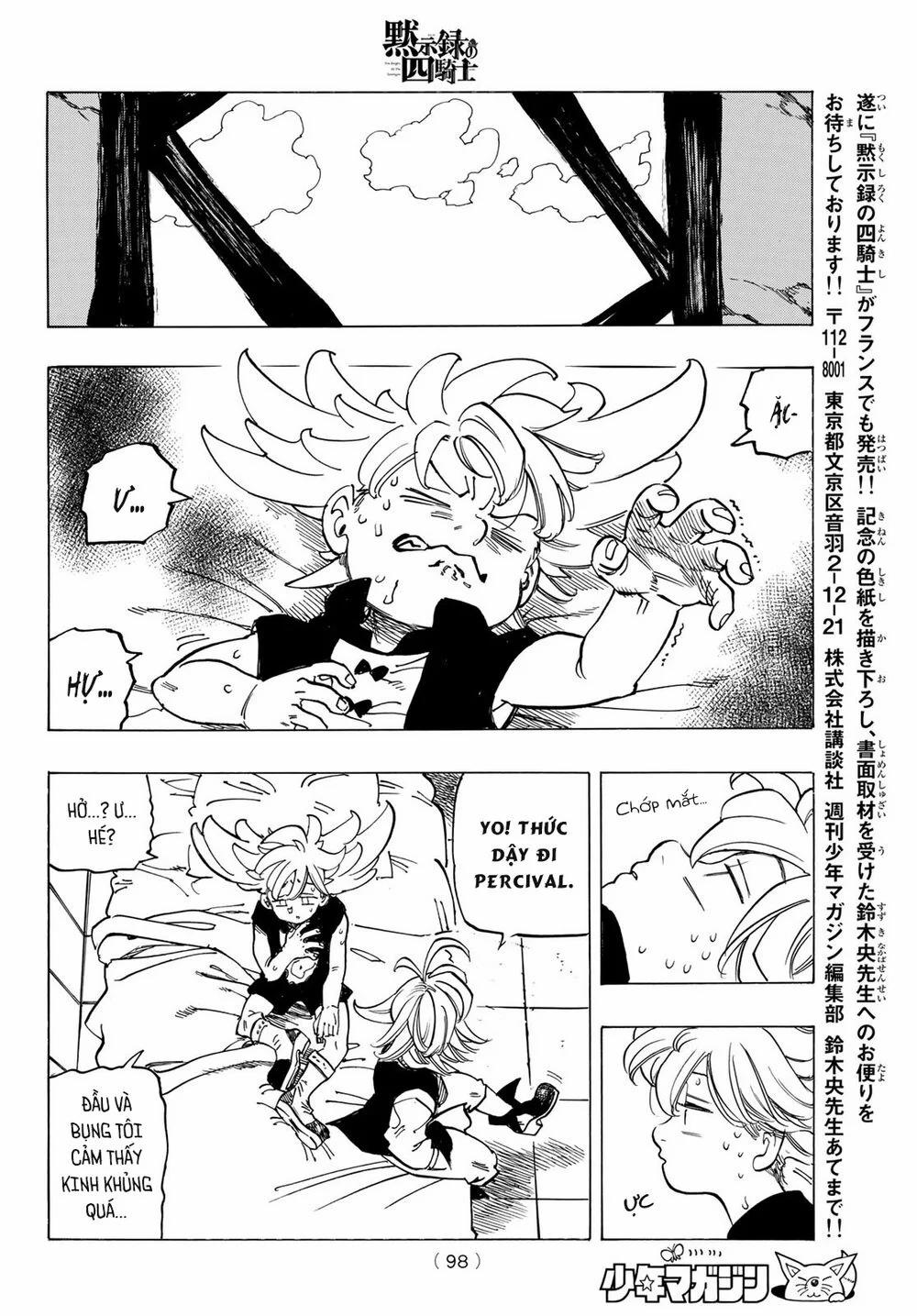 Tứ Kỵ Sĩ Khải Huyền 0 vua của Liones trang 17