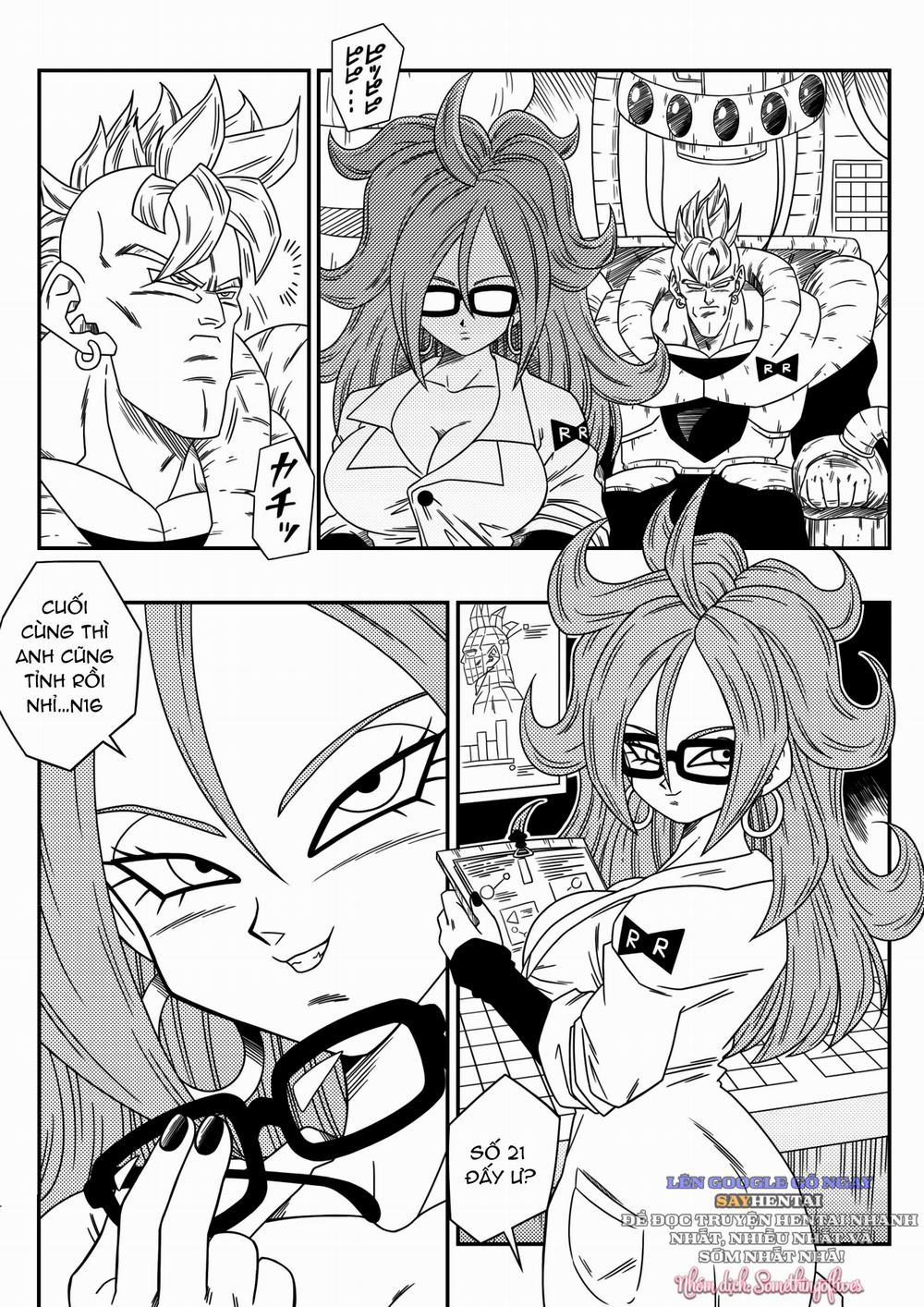 Tuyển Tập Bảy Viên Ngọc Rồng 18+ Kyonyuu Android Sekai Seiha 0 Netsubou!! Android 21 Shutsugen!! trang 3