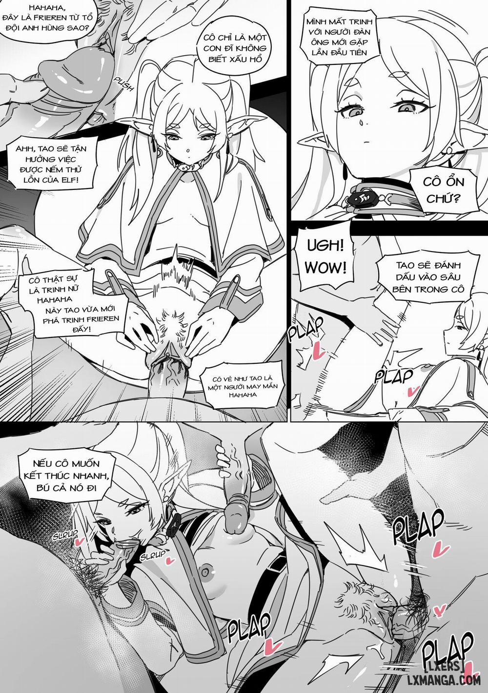 Tuyển Tập Các Doujinshi: Sousou no Frieren (ĐỦ THỂ LOẠI) Defeated Frieren- Công bằng với Fri Ellen trang 10