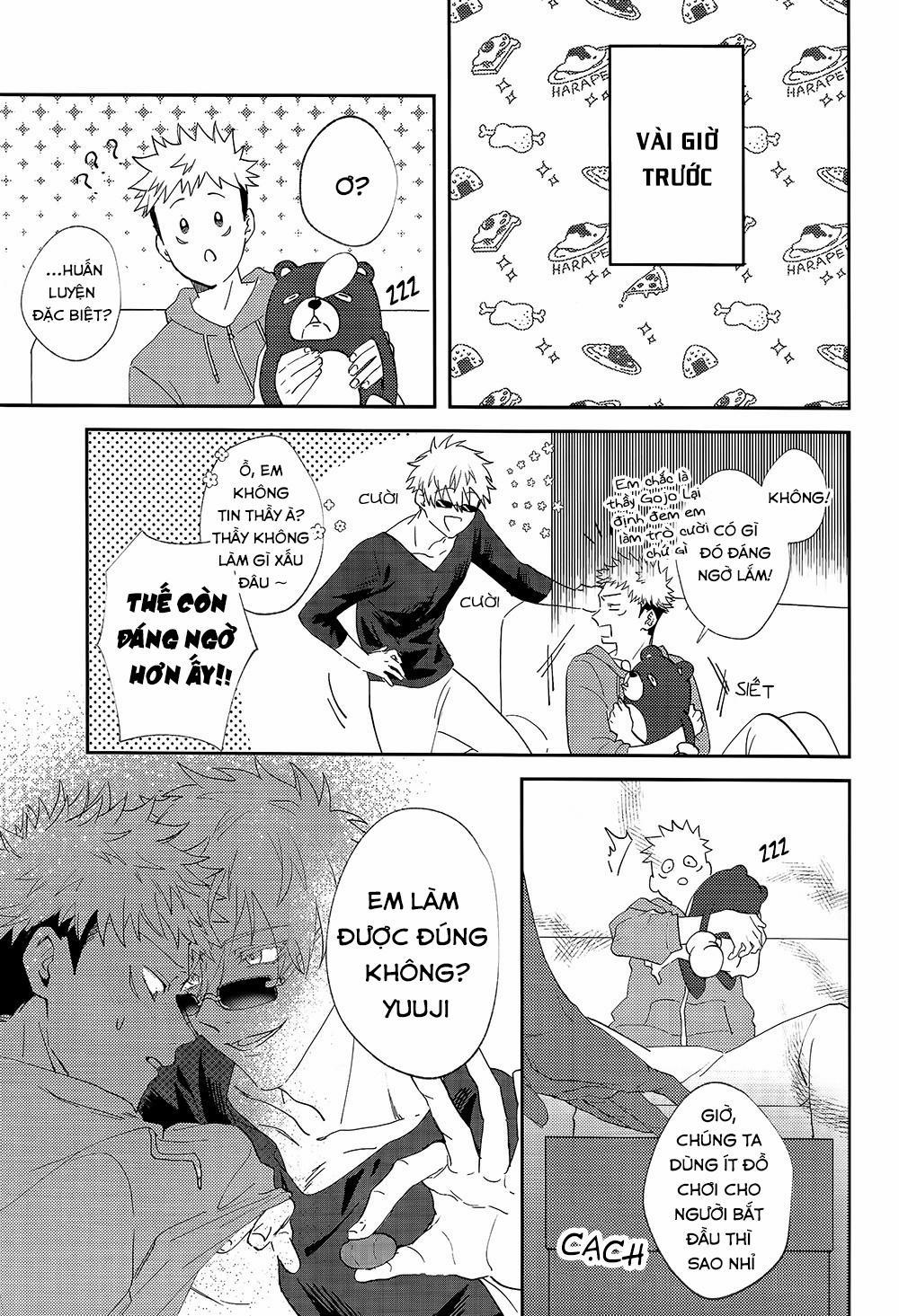 Tuyển Tập Oneshot Của Cá Mặn Mòi 4 GojoxYuuji trang 4