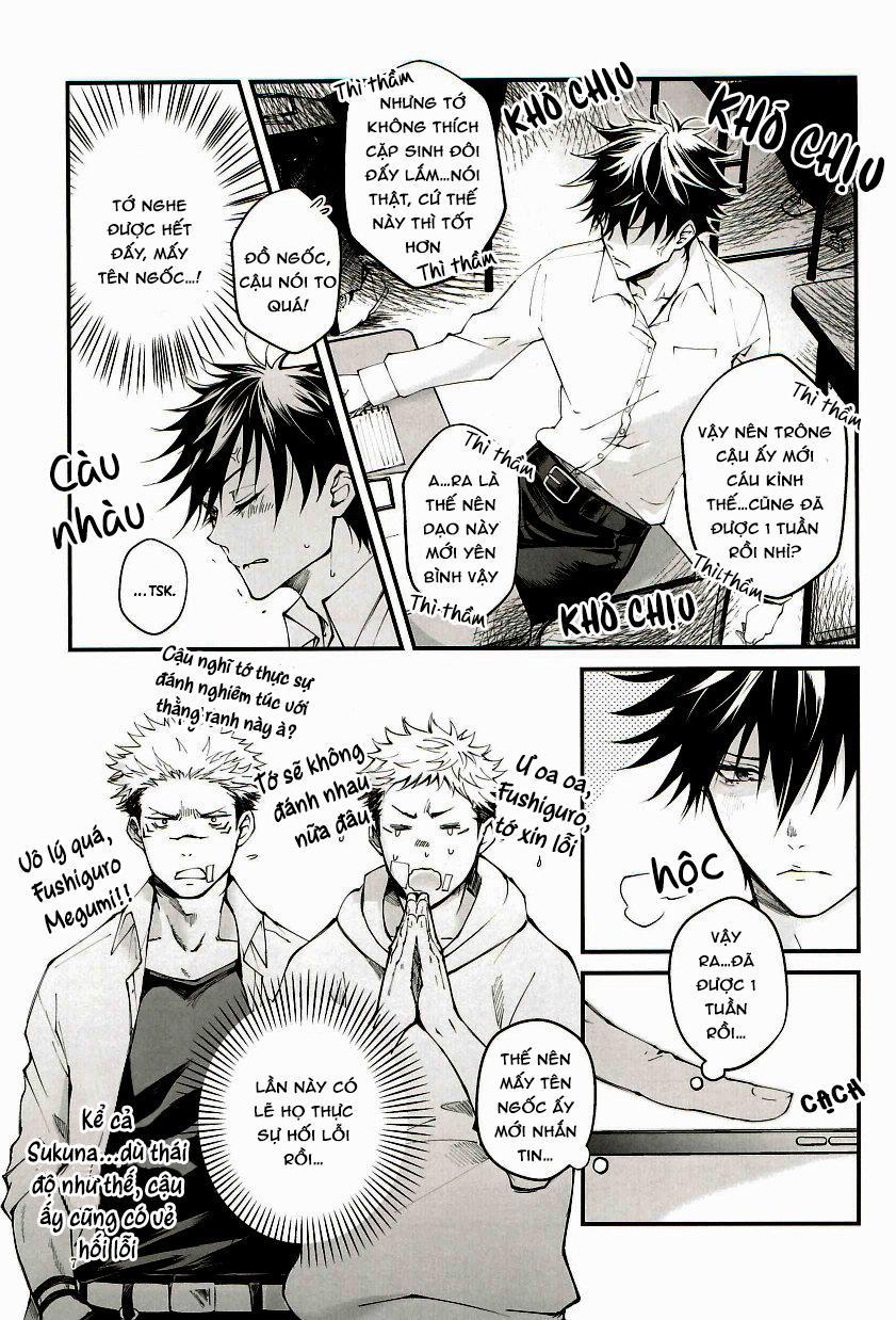 Tuyển Tập Oneshot Của Cá Mặn Mòi 7.1 SukuItaMegumi trang 4