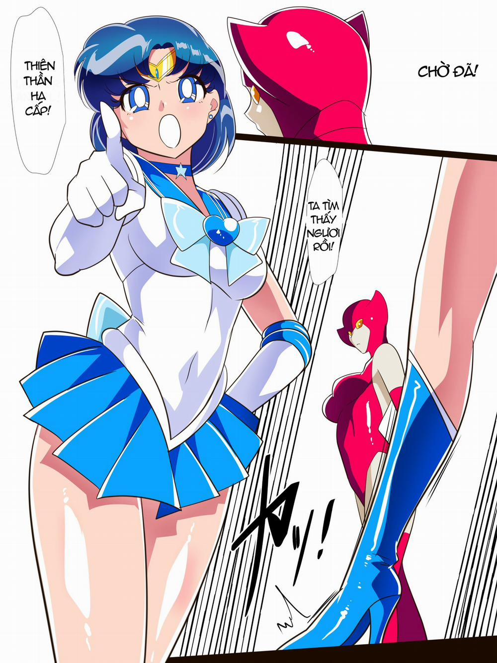 Tuyển Tập Thủy Thủ Mặt Trăng Dành Cho Người Lớn Đánh bại Thủy Thủ Sao Thủy part 1 trang 2