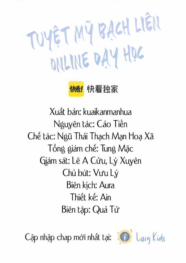 Tuyệt Mỹ Bạch Liên Online Dạy Học 5 trang 2