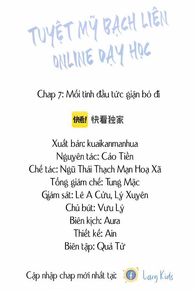 Tuyệt Mỹ Bạch Liên Online Dạy Học 7 trang 2