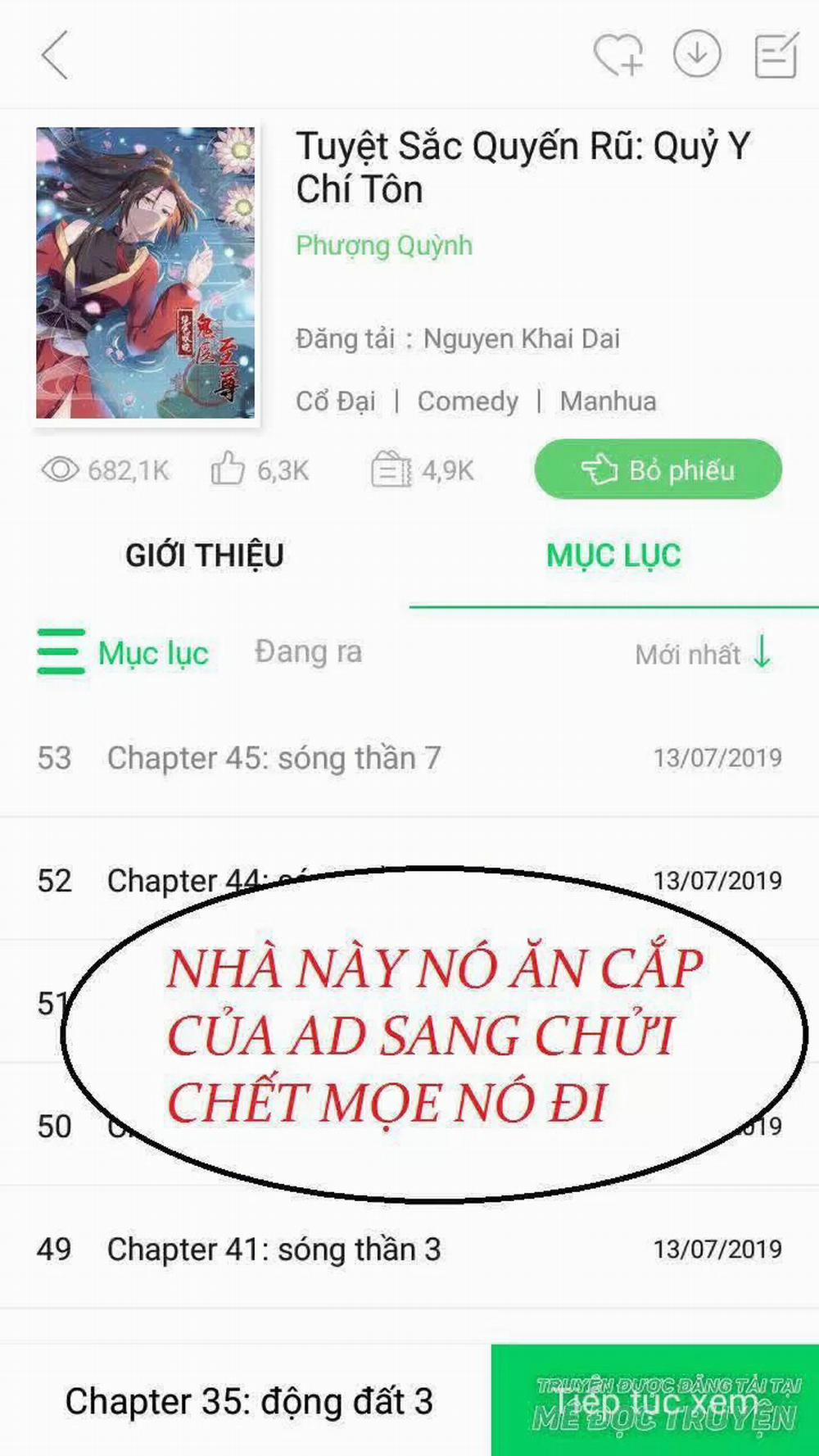 Tuyệt Sắc Quyến Rũ: Quỷ Y Chí Tôn 52 trang 70