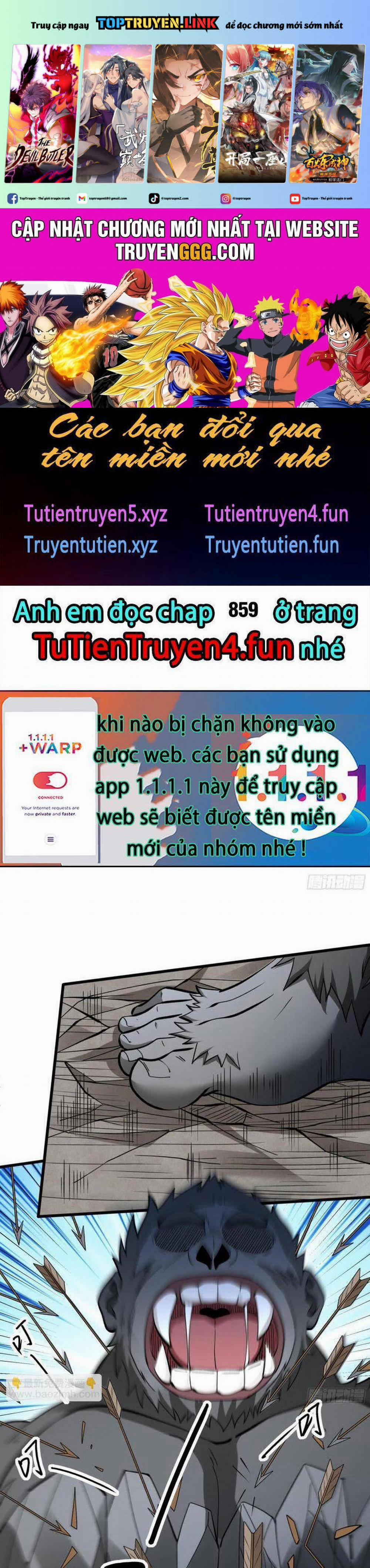 Tuyệt Thế Võ Thần Chương 858 Trang 1