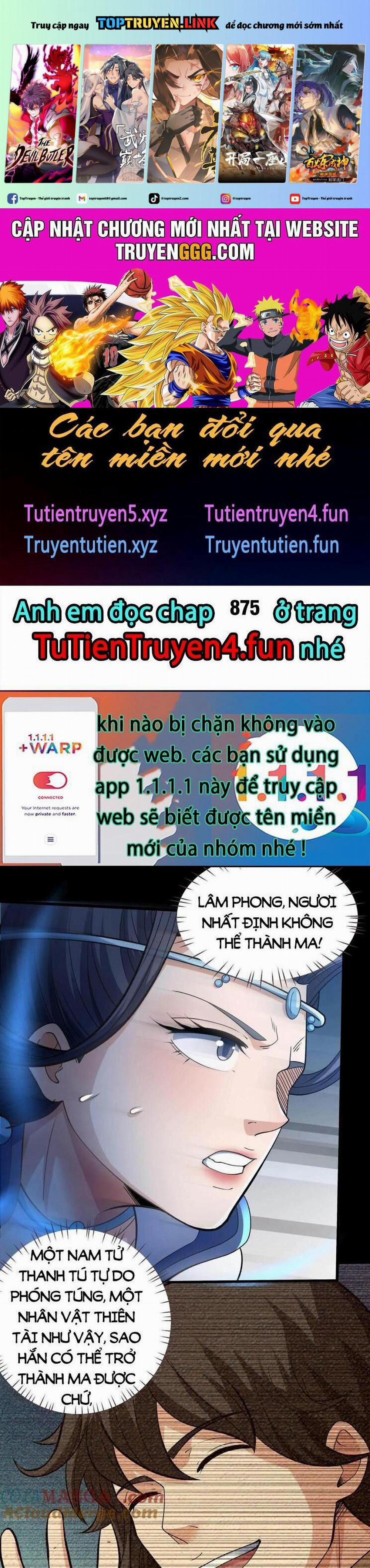 Tuyệt Thế Võ Thần Chương 874 Trang 1