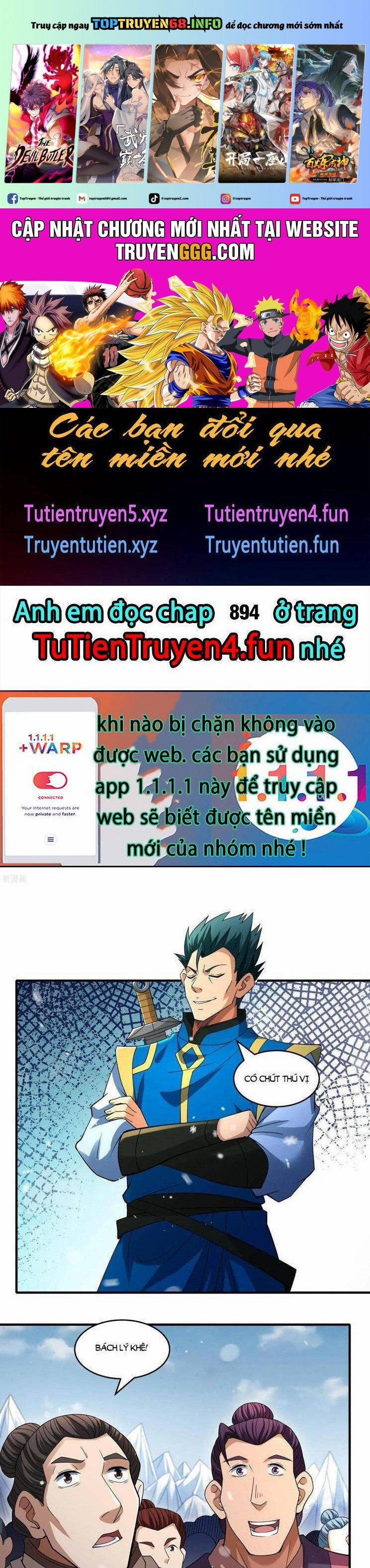 Tuyệt Thế Võ Thần Chương 893 Trang 1