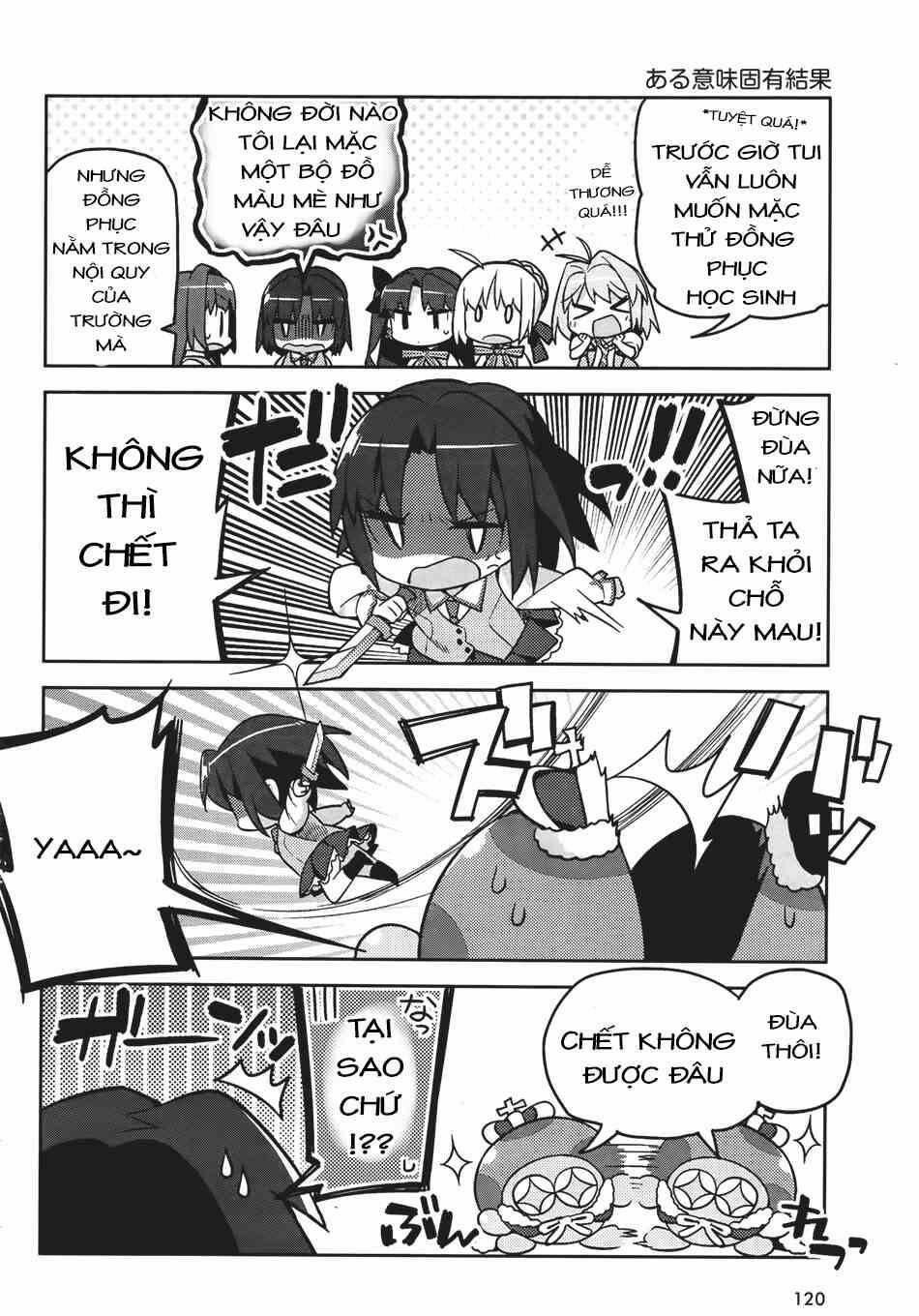 Type-Moon Gakuen – Chibi Chuki! 1 trang 11