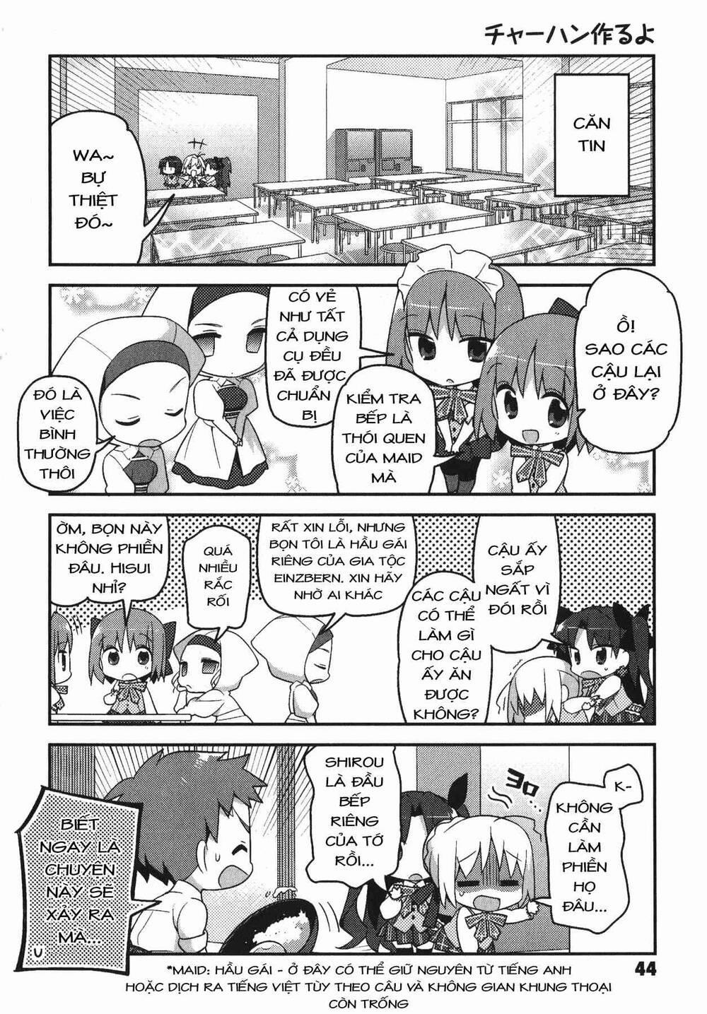 Type-Moon Gakuen – Chibi Chuki! 3 trang 4