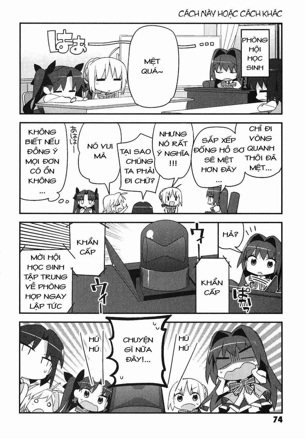 Type-Moon Gakuen – Chibi Chuki! 4 trang 16