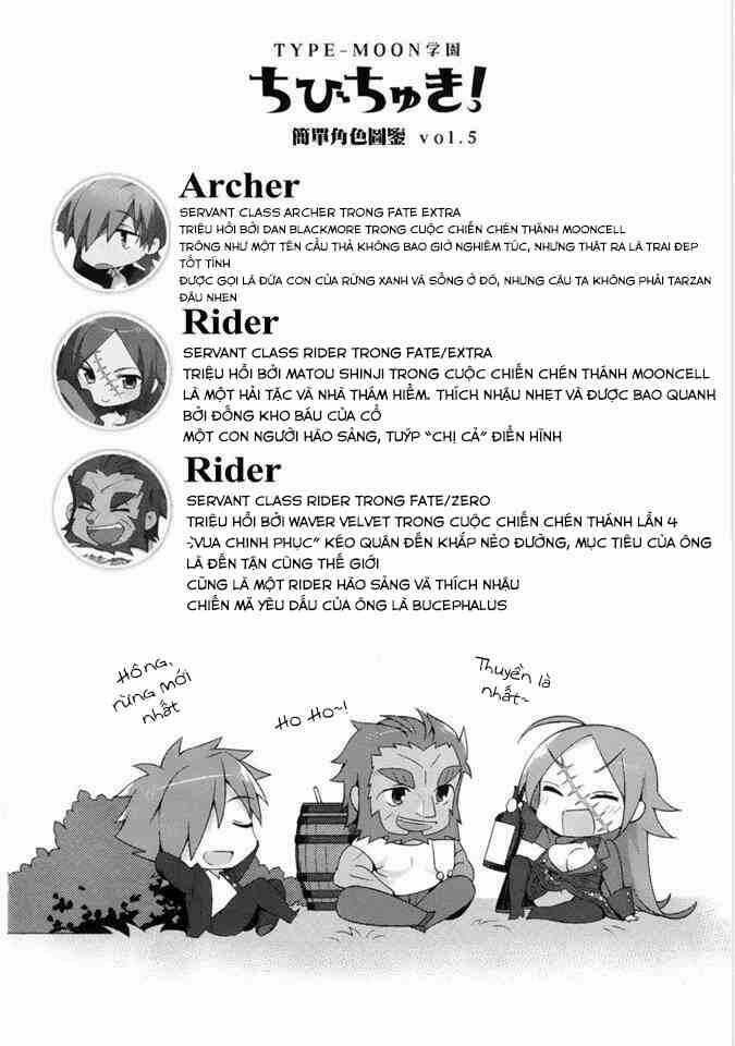 Type-Moon Gakuen – Chibi Chuki! 4 trang 18