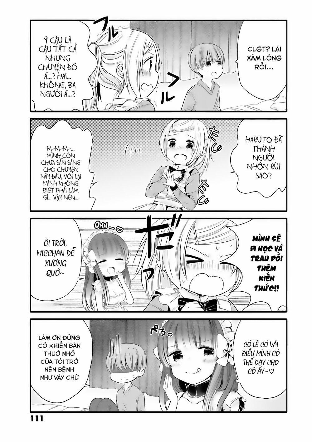 Uchi No Hentai Maid Ni Osowareteru 14 trang 7