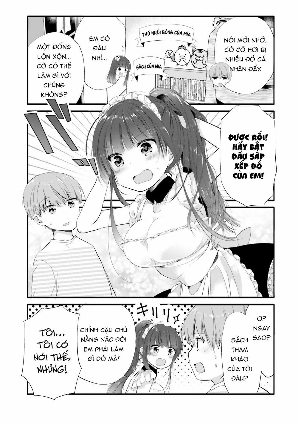 Uchi No Hentai Maid Ni Osowareteru 70 trang 4