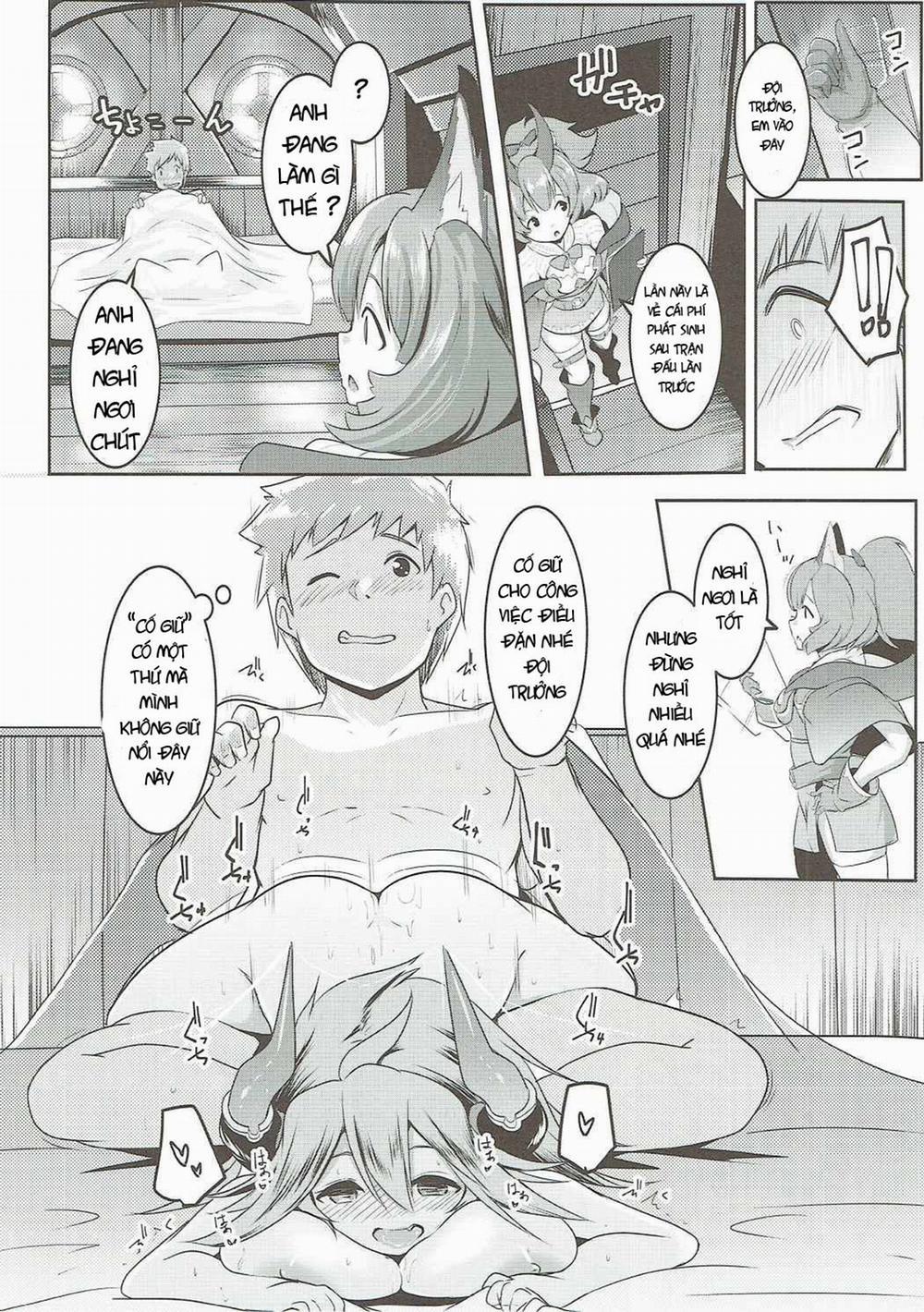 Uchi no Sarasa no Oppai ga Kininatte Shuuchuu Dekinai! (Granblue Fantasy) Chương Oneshot Trang 17