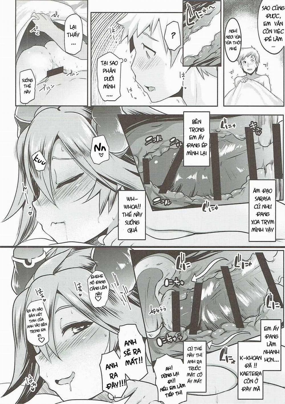 Uchi no Sarasa no Oppai ga Kininatte Shuuchuu Dekinai! (Granblue Fantasy) Chương Oneshot Trang 19