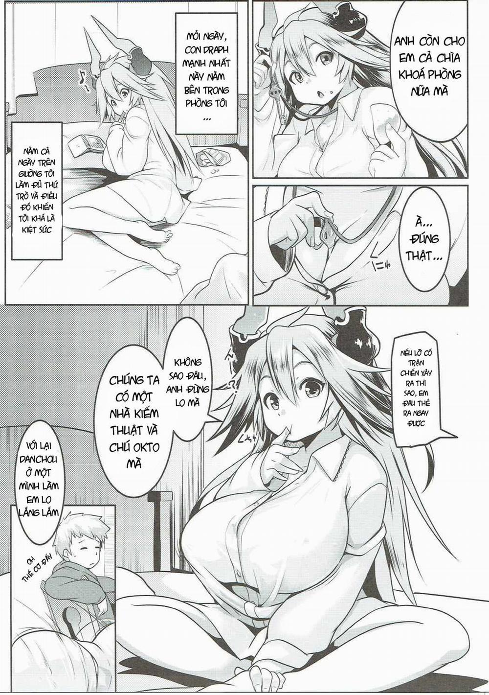 Uchi no Sarasa no Oppai ga Kininatte Shuuchuu Dekinai! (Granblue Fantasy) Chương Oneshot Trang 6