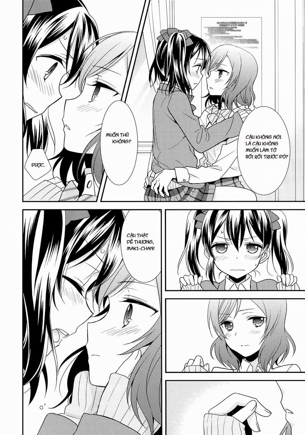 Uchuu No.1 Idol Nico-nii ga Choro Sugi Maki-chan ni Okoru no wa Atarimae desu. (Love Live!) Chương Oneshot Trang 10