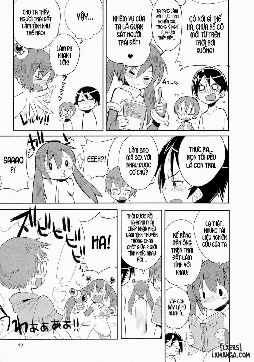 Uchuujin to Natsuyasumi!! Oneshot trang 2