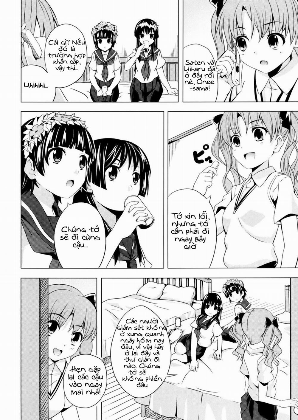 Uiharu no U Saten no Sa (Toaru Kagaku No Railgun) Oneshot trang 4