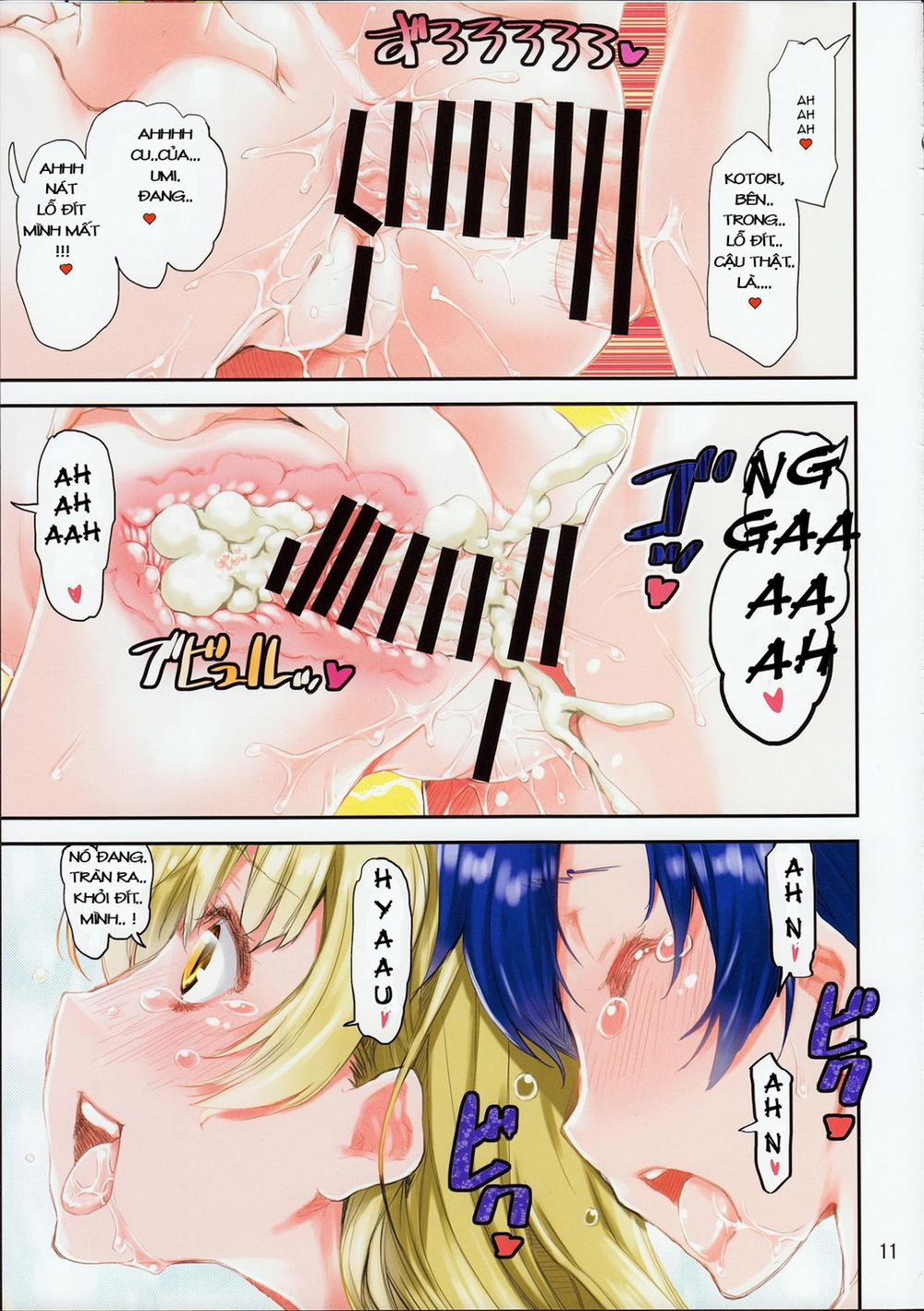 Umi-Chan O Futari De Succhau Hon (Love Live) Chương Oneshot Trang 11