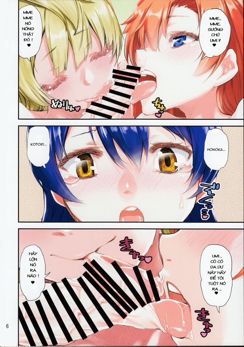 Umi-Chan O Futari De Succhau Hon (Love Live) Chương Oneshot Trang 6