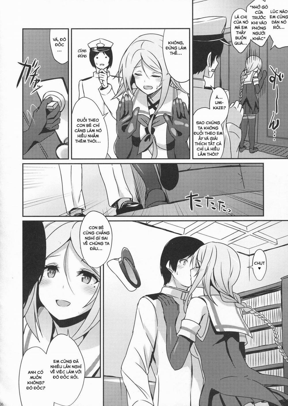 Umikaze no Kekkon Shoya (Kantai Collection) Chương Oneshot Trang 5