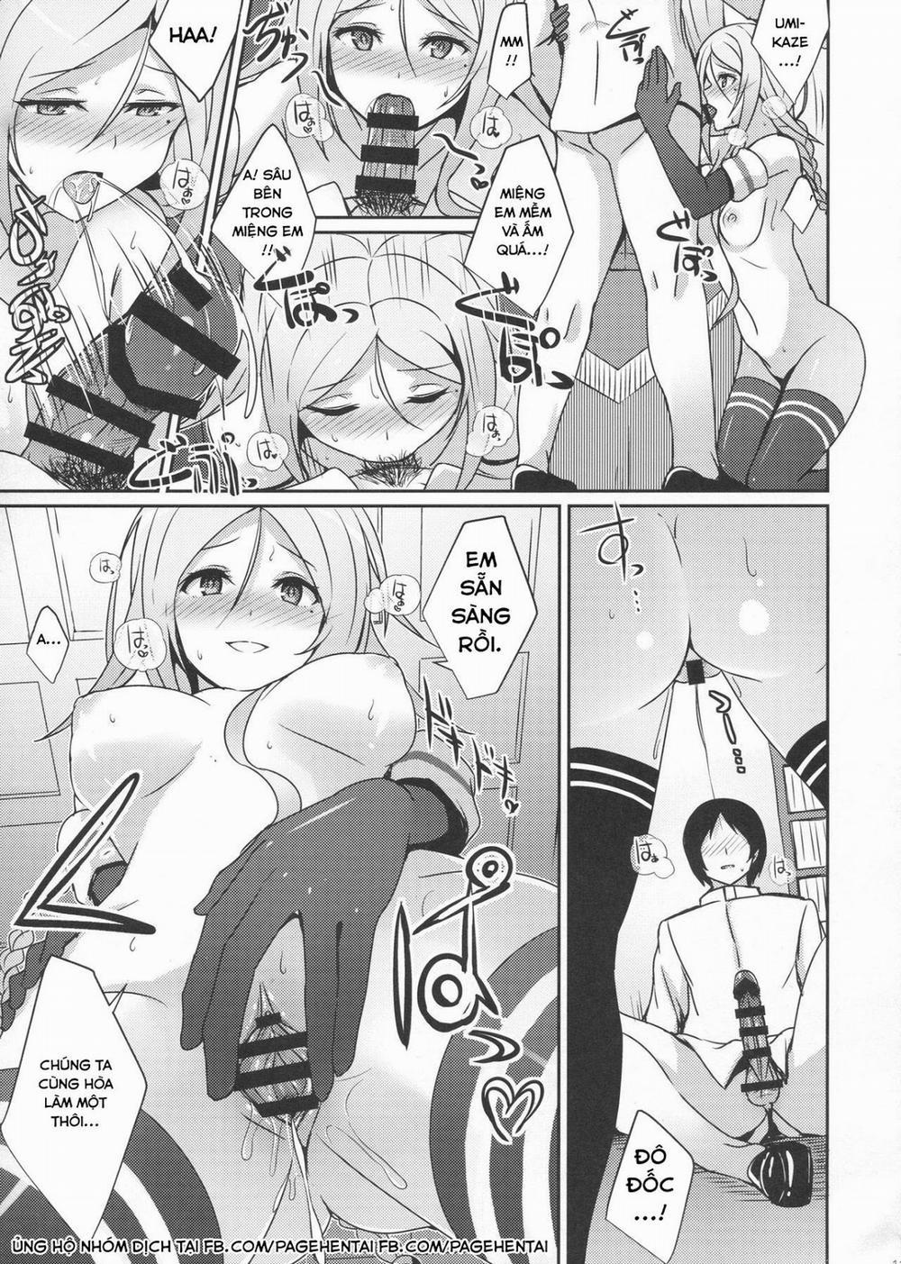 Umikaze no Kekkon Shoya (Kantai Collection) Chương Oneshot Trang 10