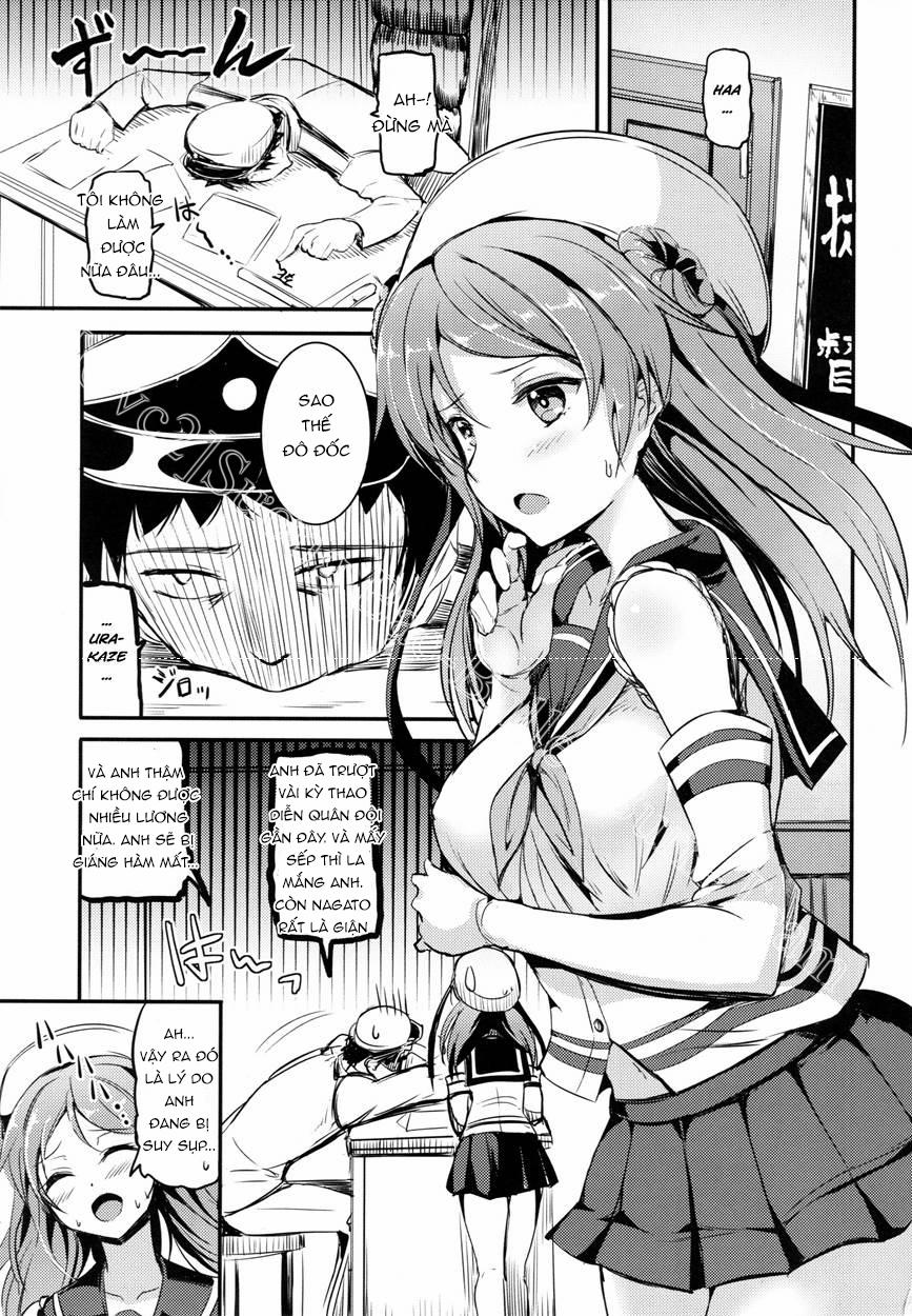 Urakaze-Chan Ni Shibori Toraretai! (Kantai Collection) Chương Oneshot Trang 3