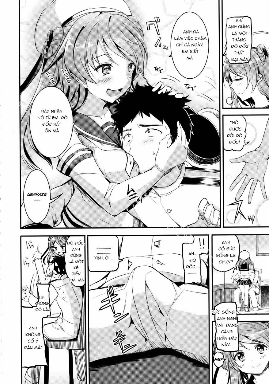 Urakaze-Chan Ni Shibori Toraretai! (Kantai Collection) Chương Oneshot Trang 4