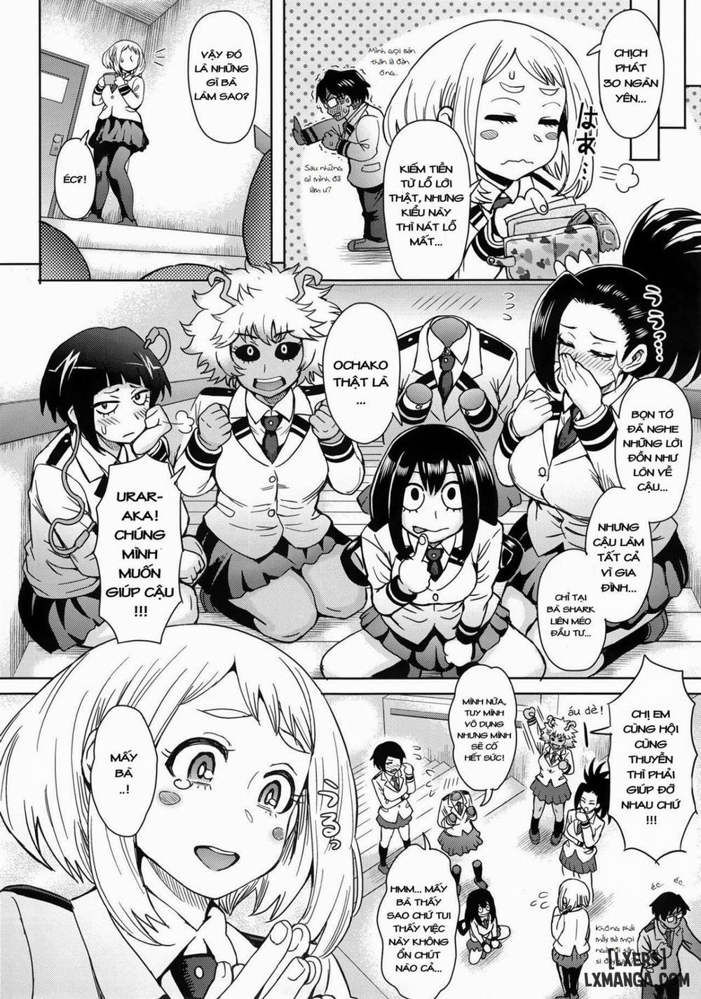 Uraraka Ura Fuuzoku Oneshot trang 9
