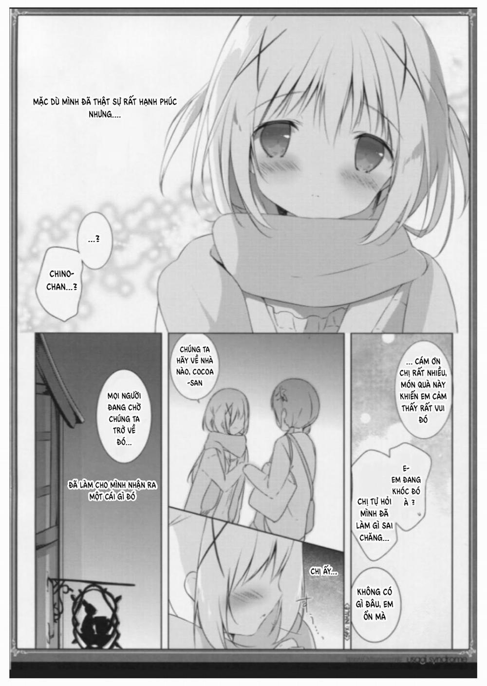 Usagi Syndrome 2 (Gochuumon Wa Usagi Desu Ka) Chương Oneshot Trang 11