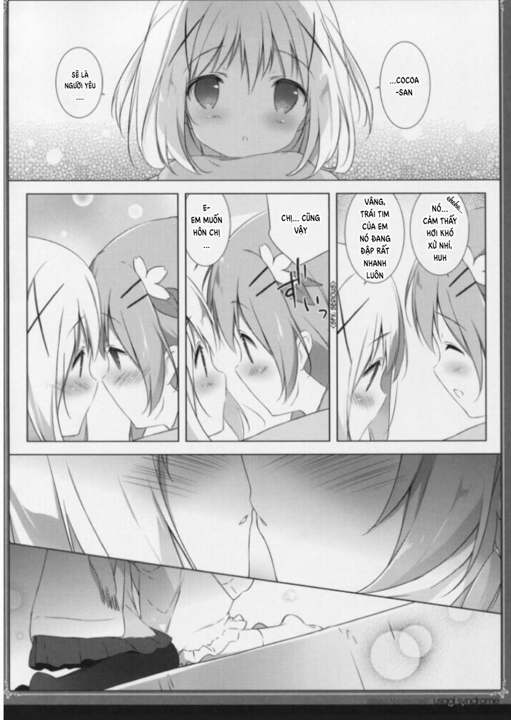 Usagi Syndrome 2 (Gochuumon Wa Usagi Desu Ka) Chương Oneshot Trang 15