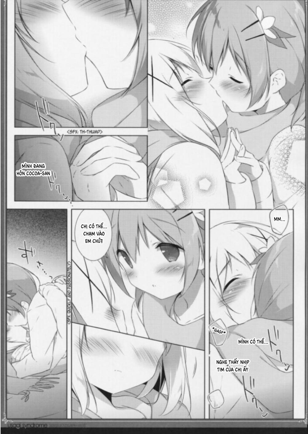 Usagi Syndrome 2 (Gochuumon Wa Usagi Desu Ka) Chương Oneshot Trang 16