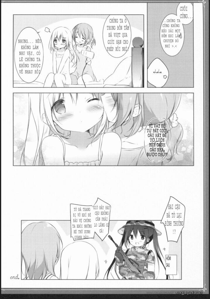 Usagi Syndrome 3 (Gochuumon Wa Usagi Desu Ka) Chương Oneshot Trang 14