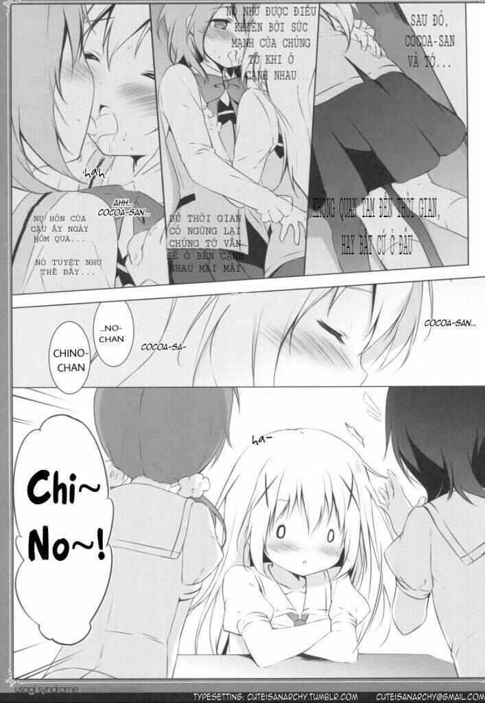 Usagi Syndrome 3 (Gochuumon Wa Usagi Desu Ka) Chương Oneshot Trang 3