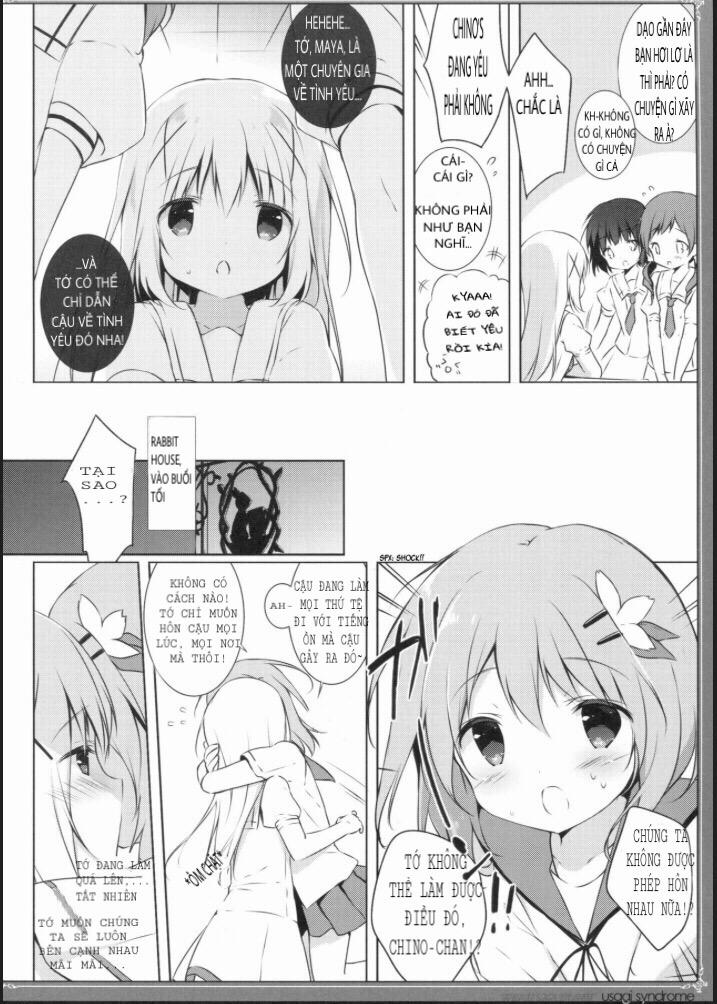 Usagi Syndrome 3 (Gochuumon Wa Usagi Desu Ka) Chương Oneshot Trang 4