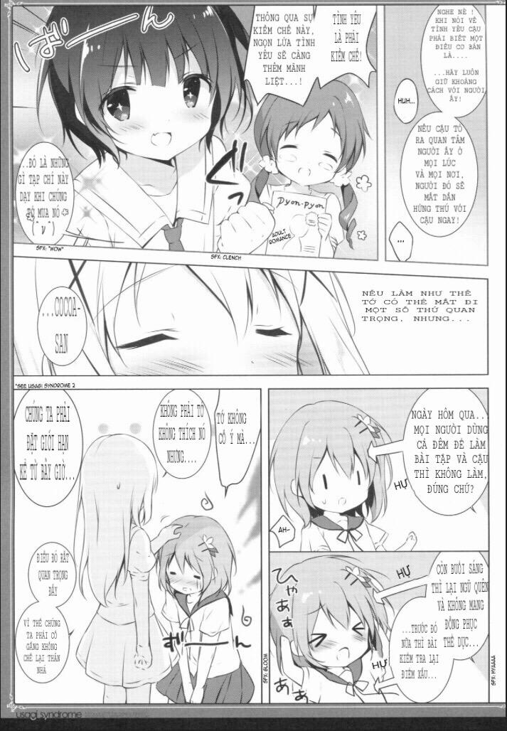 Usagi Syndrome 3 (Gochuumon Wa Usagi Desu Ka) Chương Oneshot Trang 5