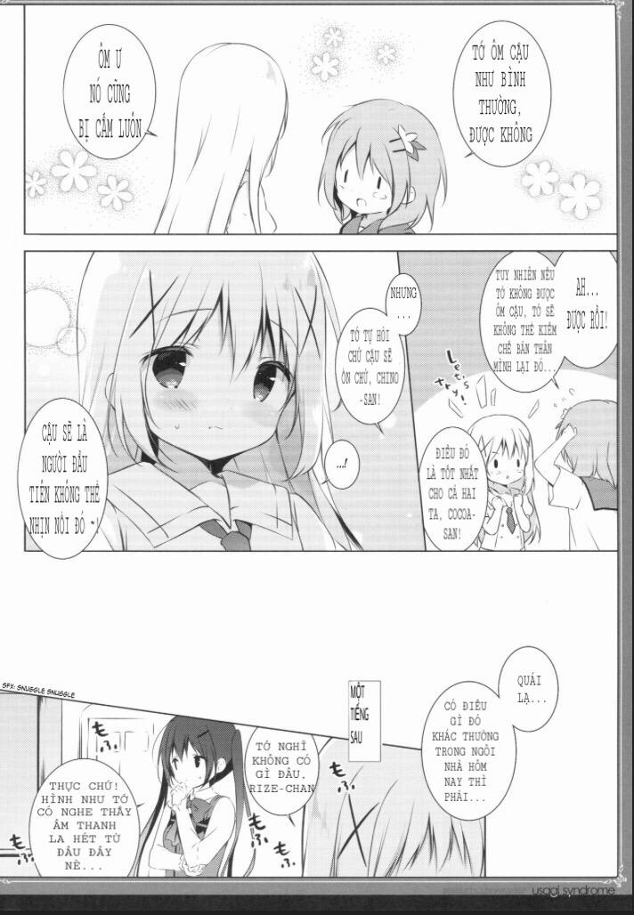 Usagi Syndrome 3 (Gochuumon Wa Usagi Desu Ka) Chương Oneshot Trang 6